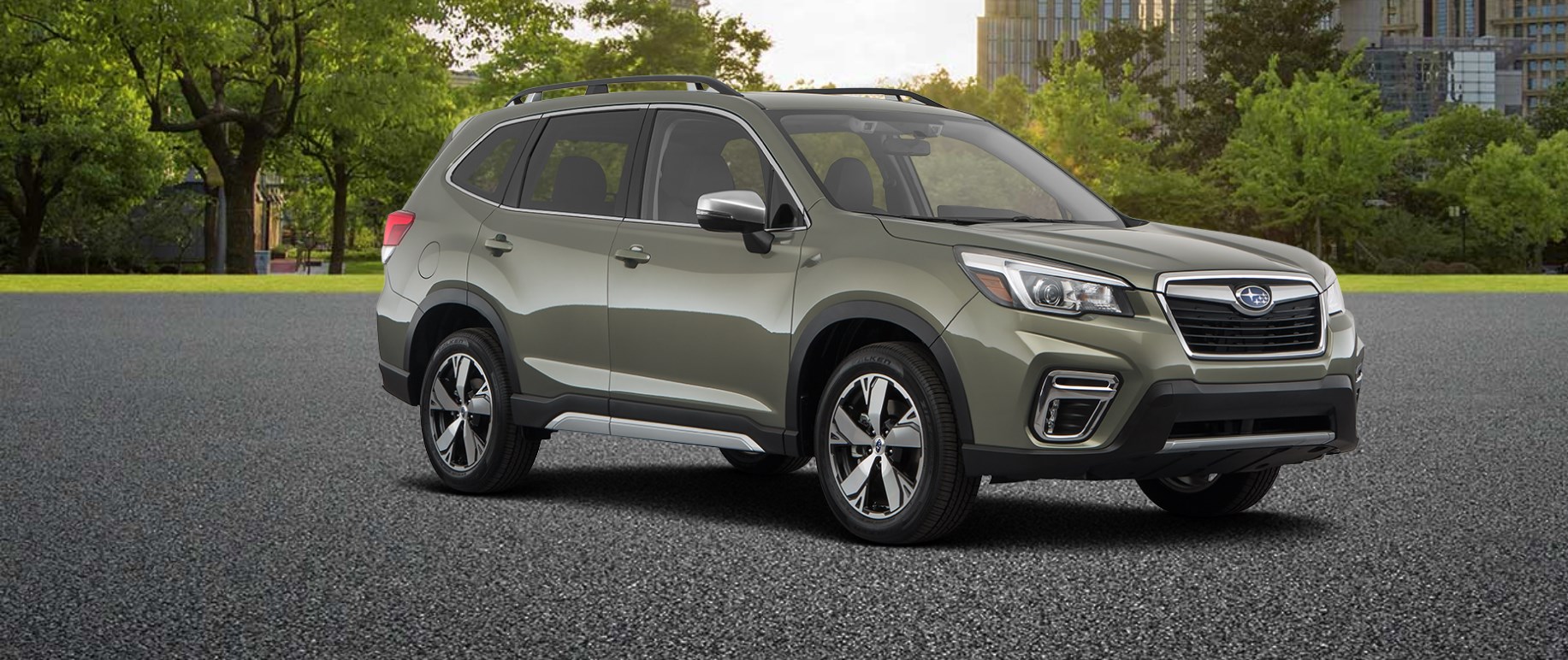 2019 Subaru Forester Touring Front Exterior Green Picture